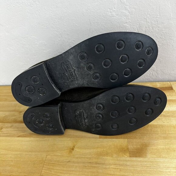 Thursday Boot Co. Duchess Dark Olive Suede Chelsea Ankle Boot Women 9.5 US - Picture 8 of 9